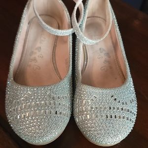 Girls Size 4 Glitter Shoes